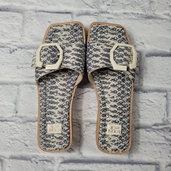 Louise et Cie Elara Platform Slide Sandal size 6.5M - Picture 2 of 14